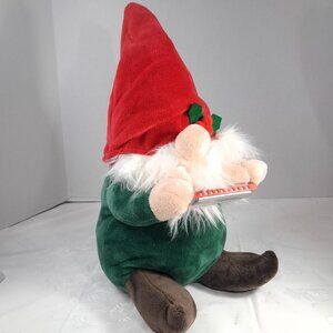 Pan Asian Santa Claus Gnome elf plush Harmonica Animated Musical Songs Christmas
